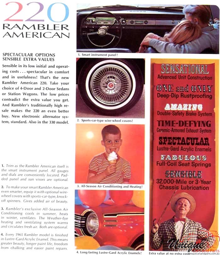 1965 AMC Rambler American Brochure Page 10